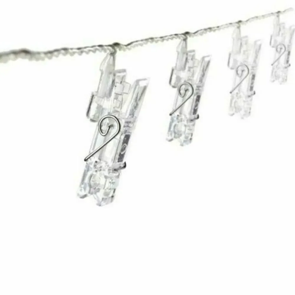 Clothespins String Lights 16-Led Baby Bridal Shower Kids Teens Parties Holiday